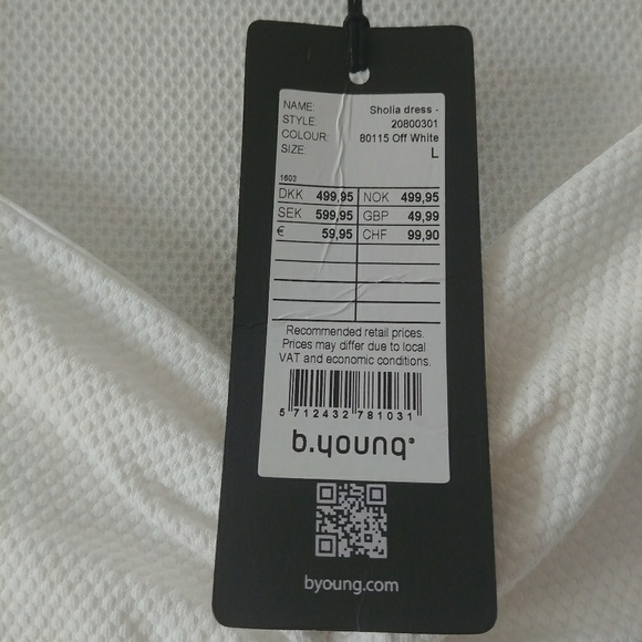 b.young sholia sweetheart cap sleeve dress - Picture 6 of 7